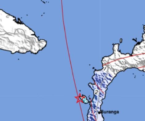 Gempa M4,3 Guncang Donggala Sulawesi Tengah