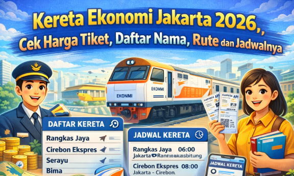 Update Tarif Kereta Cepat 2026 Untuk Rute Antar Kota