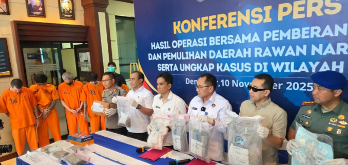 BNN Berhasil Bongkar Kasus Narkoba Lintas Wilayah